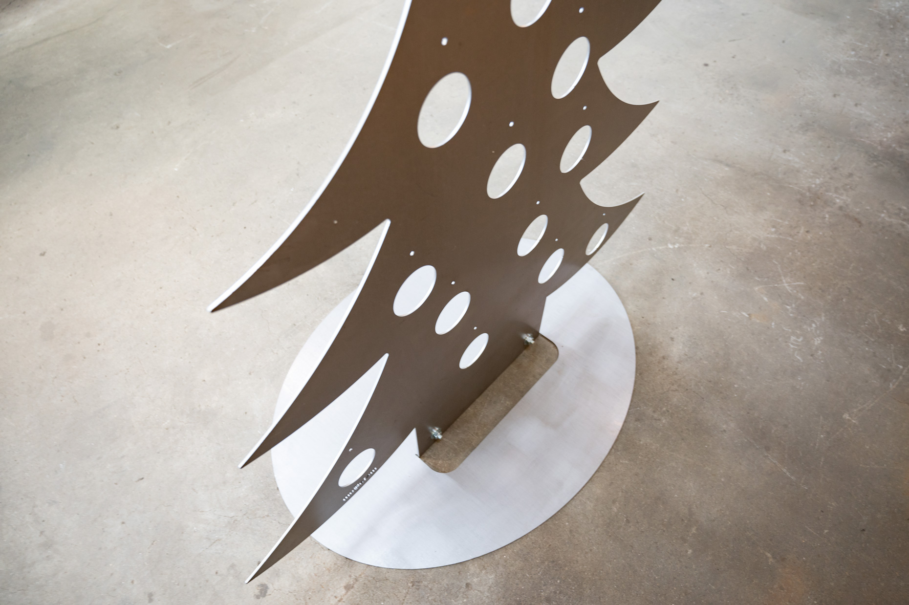Weihnachtsbaum aus Stahl – metallum Design aus Stahl